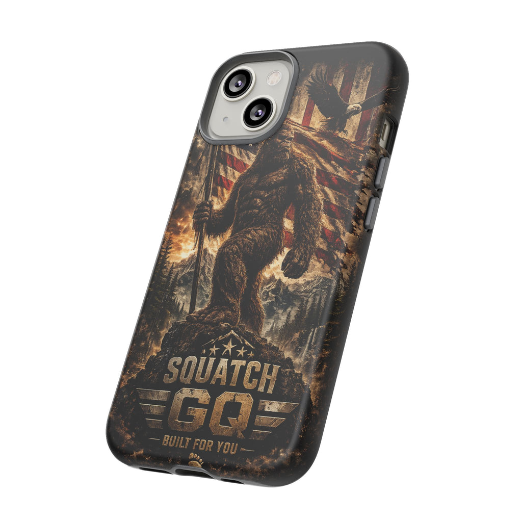 Squatch GQ Phone Case — American Bigfoot Protective iPhone Cover