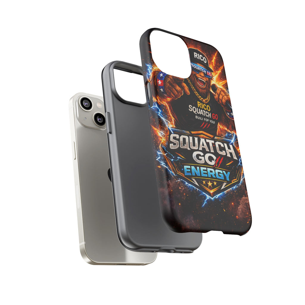 Squatch Go Energy Phone Case — 'Rico Squatch Go' Gamer Energized Tough Case