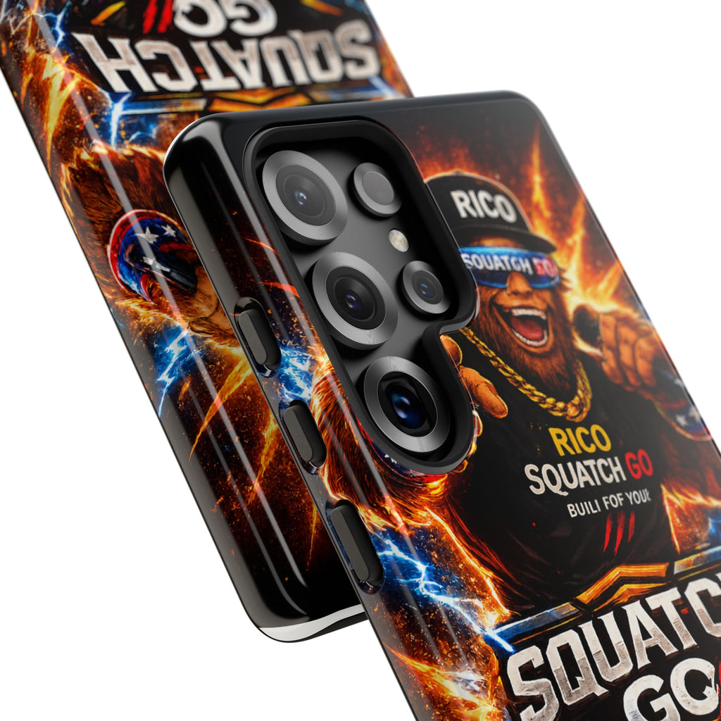Squatch Go Energy Phone Case — 'Rico Squatch Go' Gamer Energized Tough Case