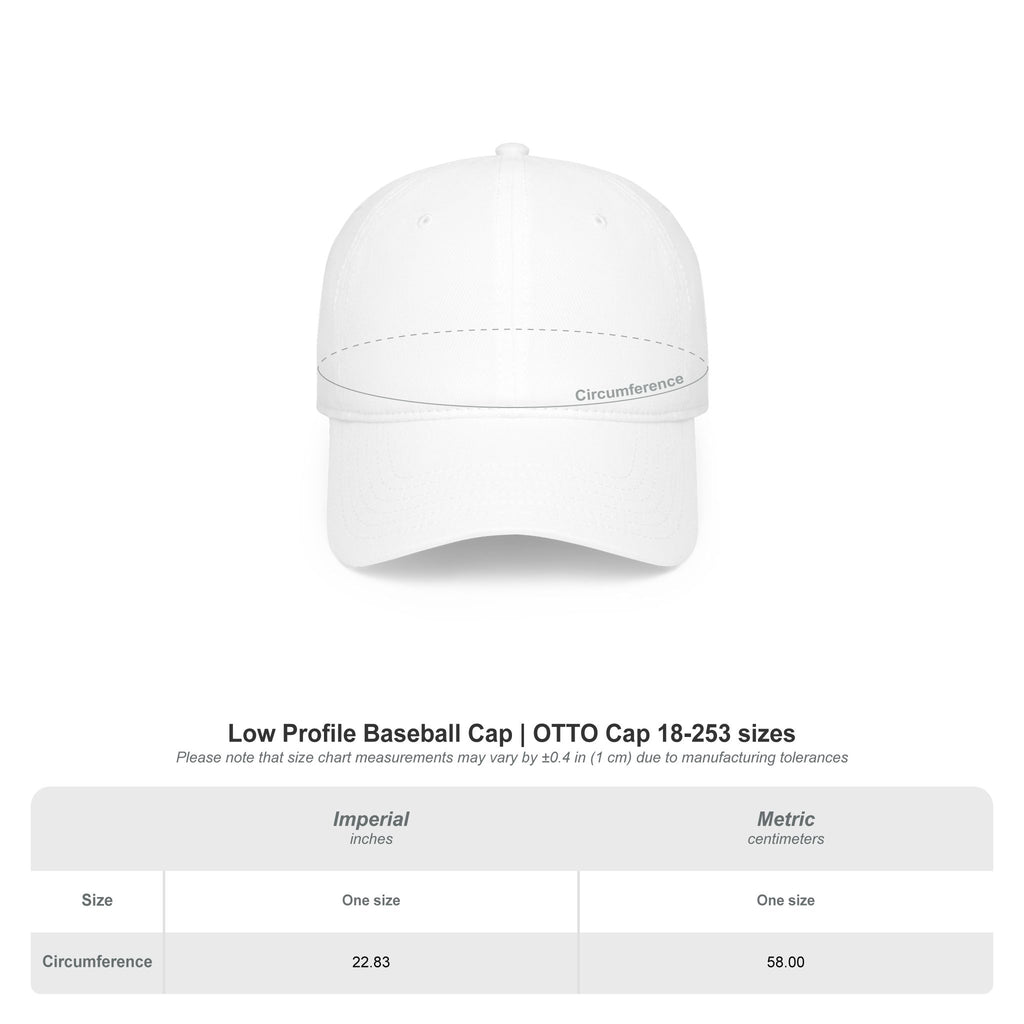 Dragon Skull Gaming Cap — Low Profile Baseball Hat with Fiery Graphic