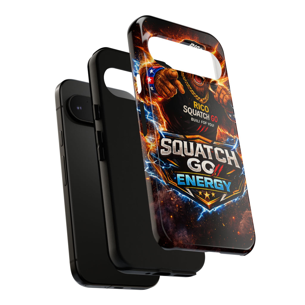 Squatch Go Energy Phone Case — 'Rico Squatch Go' Gamer Energized Tough Case