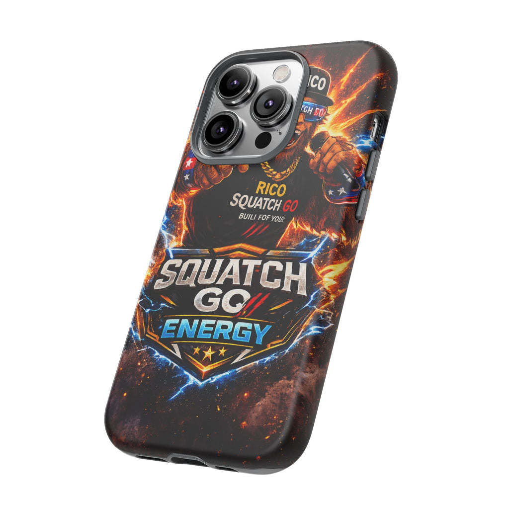 Squatch Go Energy Phone Case — 'Rico Squatch Go' Gamer Energized Tough Case