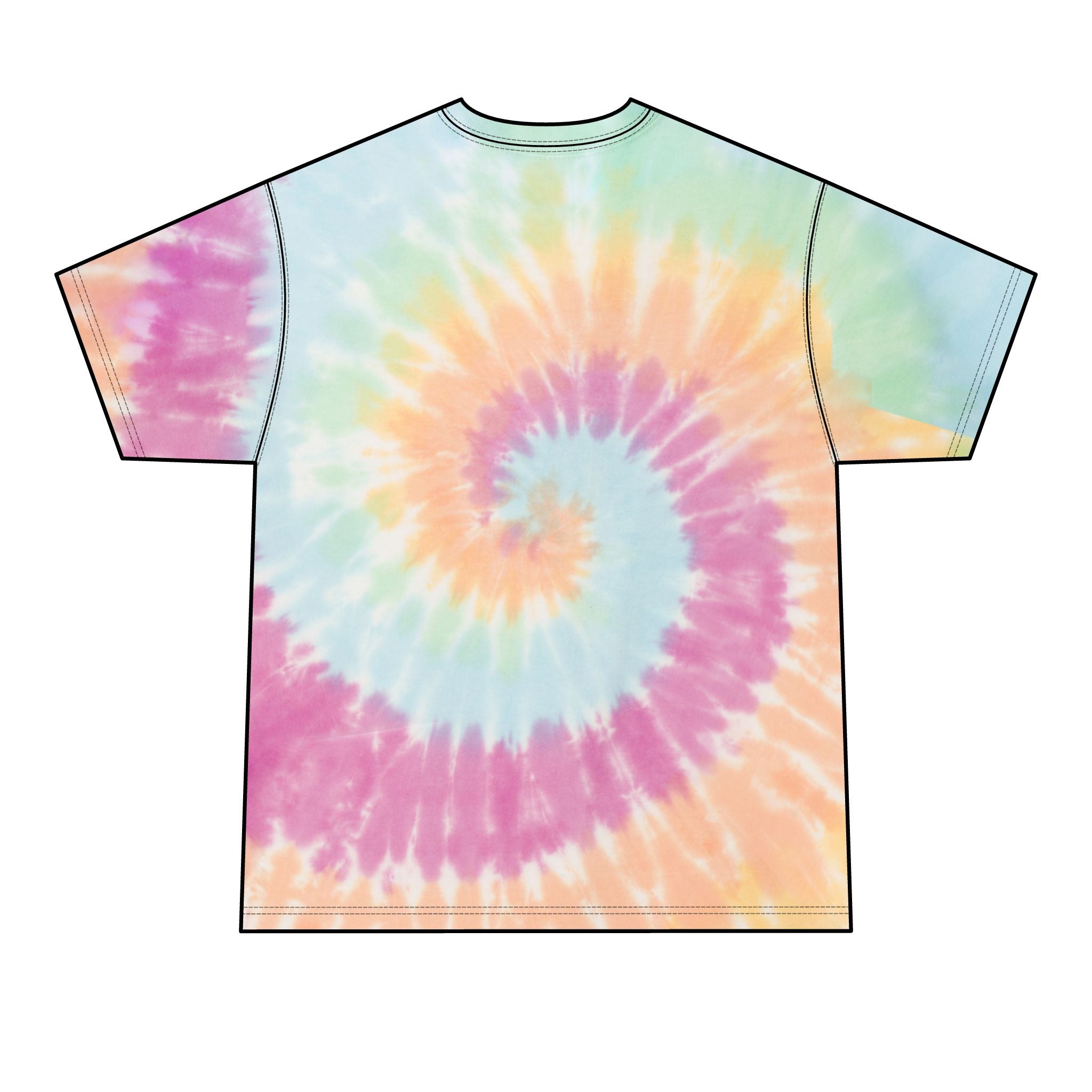 The Squatch Files Tie-Dye Tee — Men's Sasquatch Graphic T-Shirt