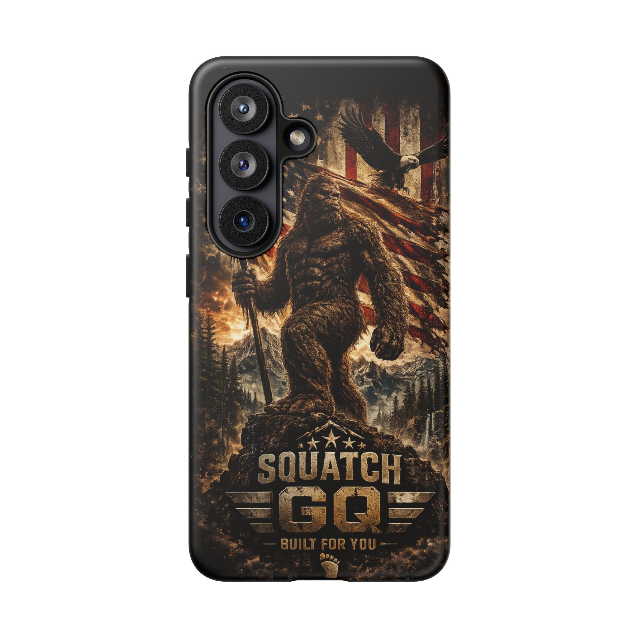 Squatch GQ Phone Case — American Bigfoot Protective iPhone Cover