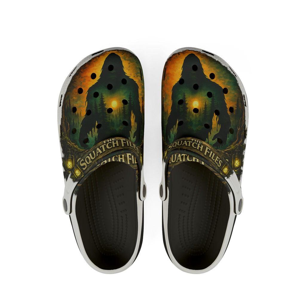 Sasquatch Files Graphic EVA Clogs