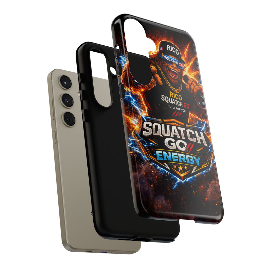 Squatch Go Energy Phone Case — 'Rico Squatch Go' Gamer Energized Tough Case