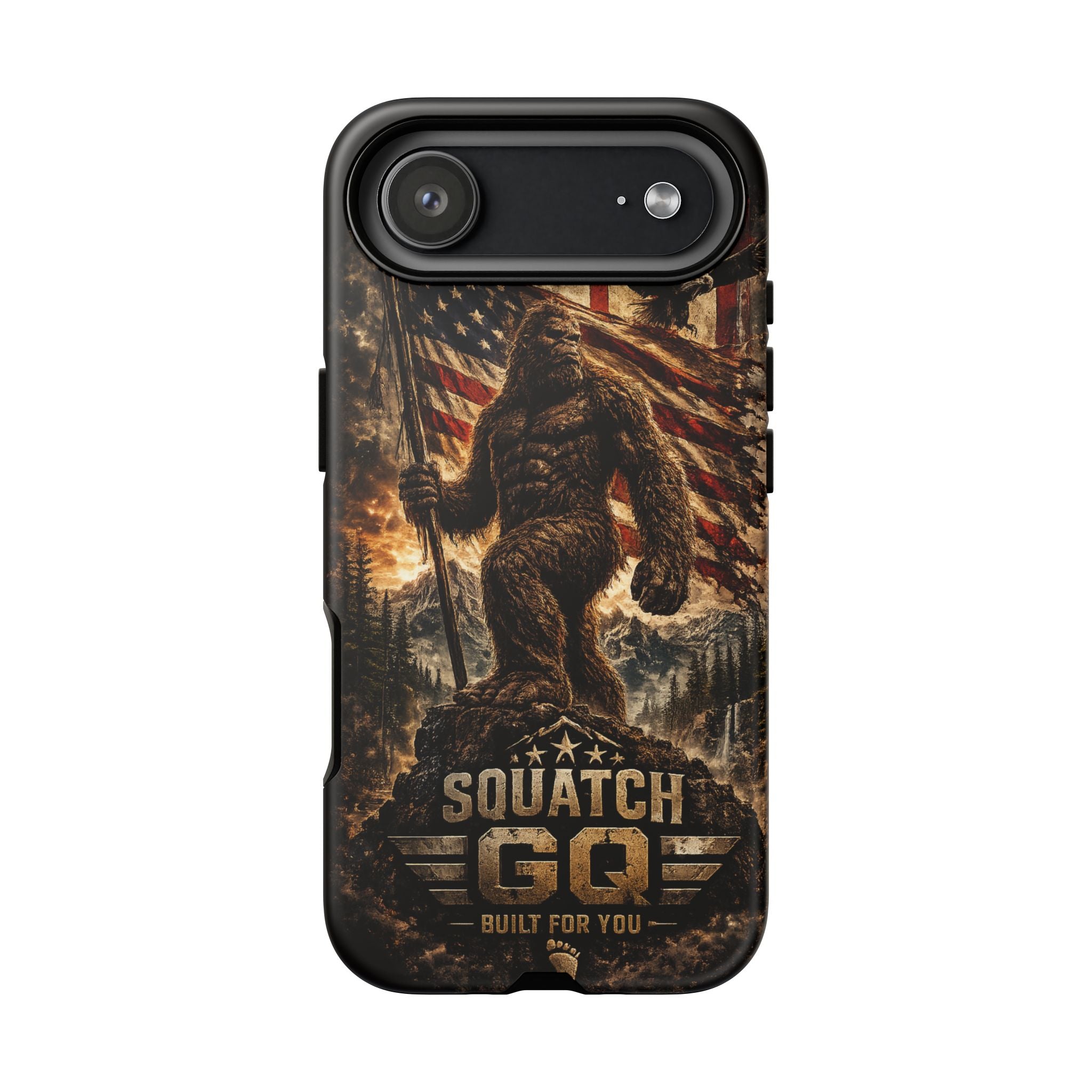 Squatch GQ Phone Case — American Bigfoot Protective iPhone Cover
