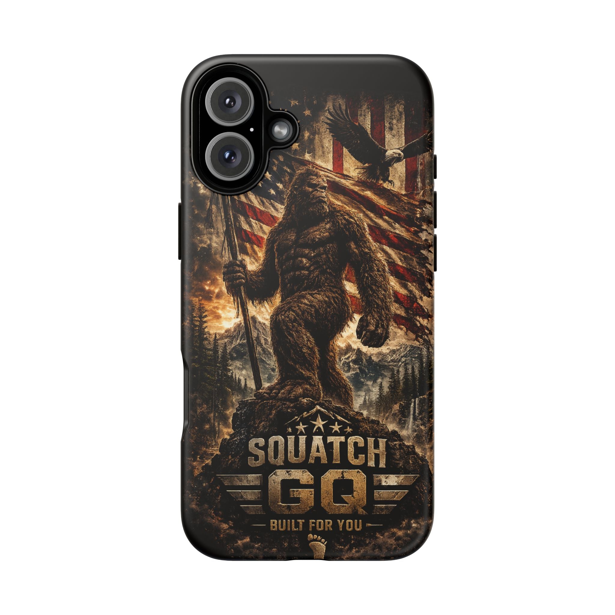 Squatch GQ Phone Case — American Bigfoot Protective iPhone Cover