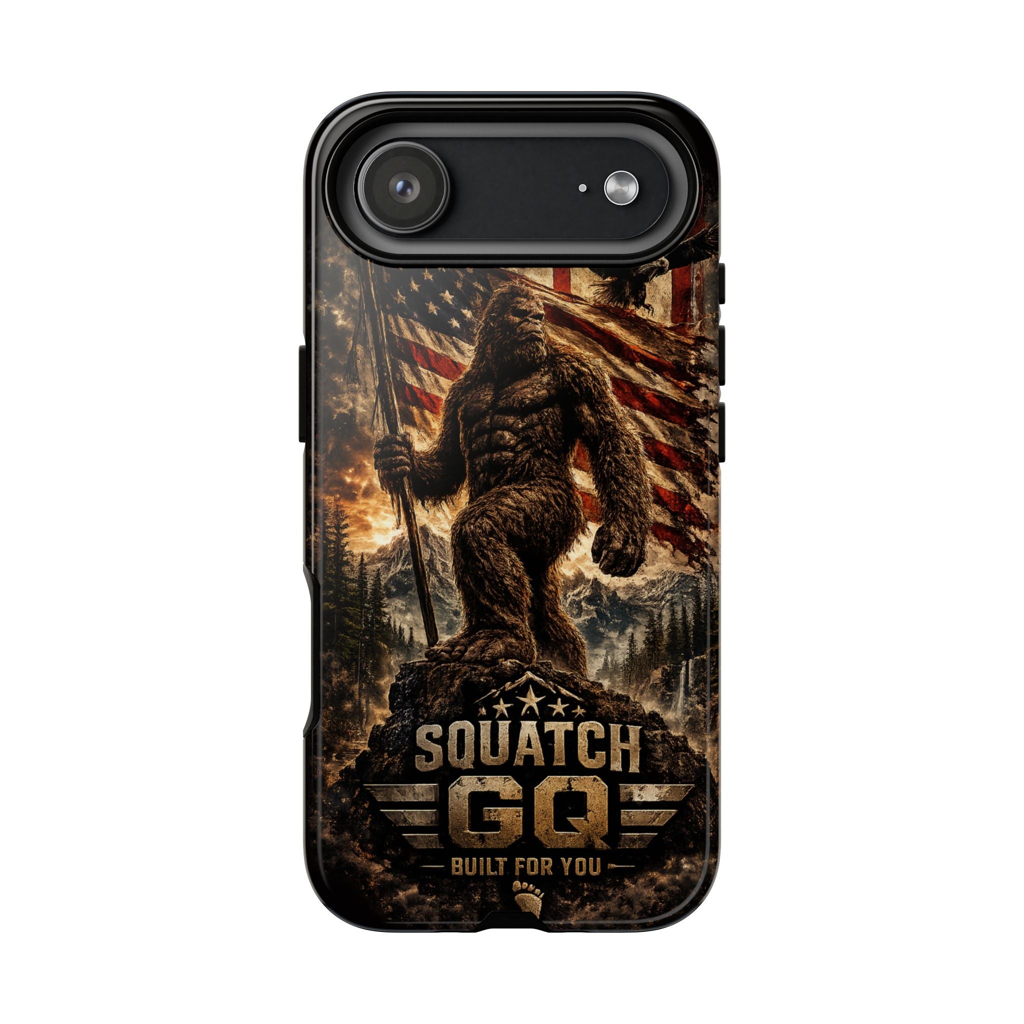 Squatch GQ Phone Case — American Bigfoot Protective iPhone Cover