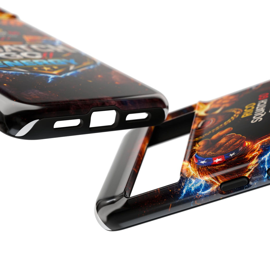 Squatch Go Energy Phone Case — 'Rico Squatch Go' Gamer Energized Tough Case