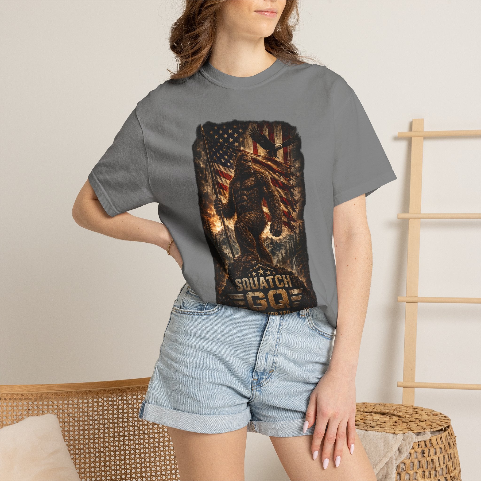 Sasquatch 'Squatch Go' Graphic T-Shirt