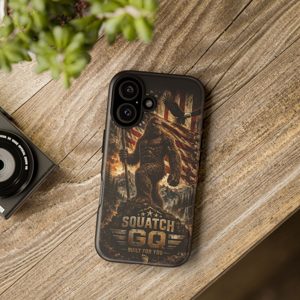 Squatch GQ Phone Case — American Bigfoot Protective iPhone Cover