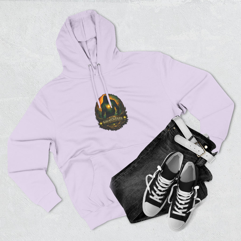 Squatch Go Energy Hoodie — Bigfoot Graphic Fleece Pullover (Made by Nature, Built by Science)