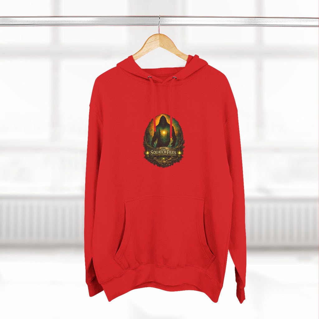 Squatch Go Energy Hoodie — Bigfoot Graphic Fleece Pullover (Made by Nature, Built by Science)