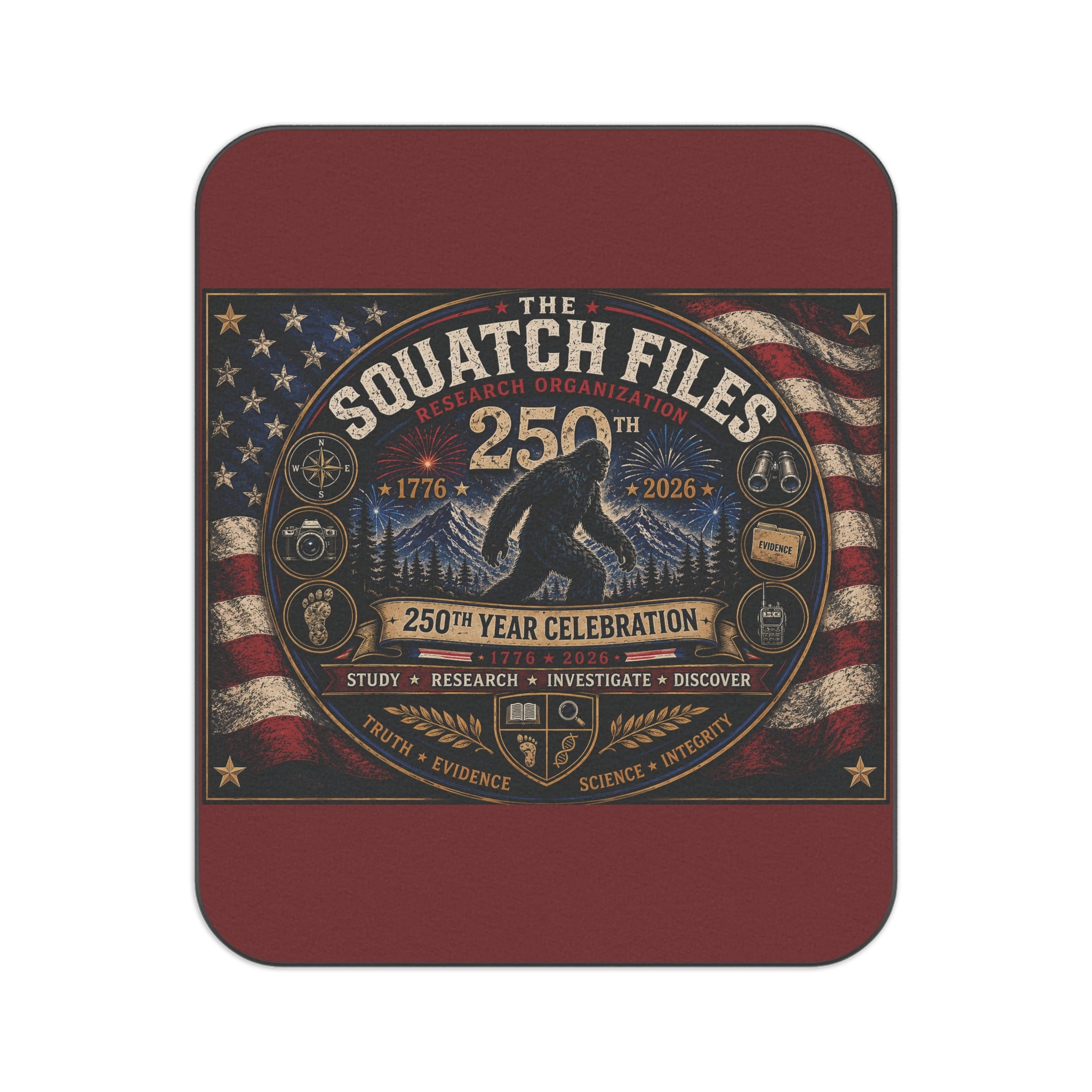 Picnic Blanket — The Squatch Files 250th Anniversary Outdoor Picnic Blanket