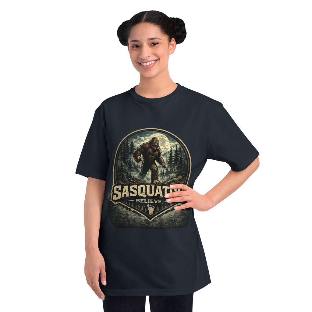 Sasquatch Believe T-Shirt — Vintage Bigfoot Forest Graphic Tee