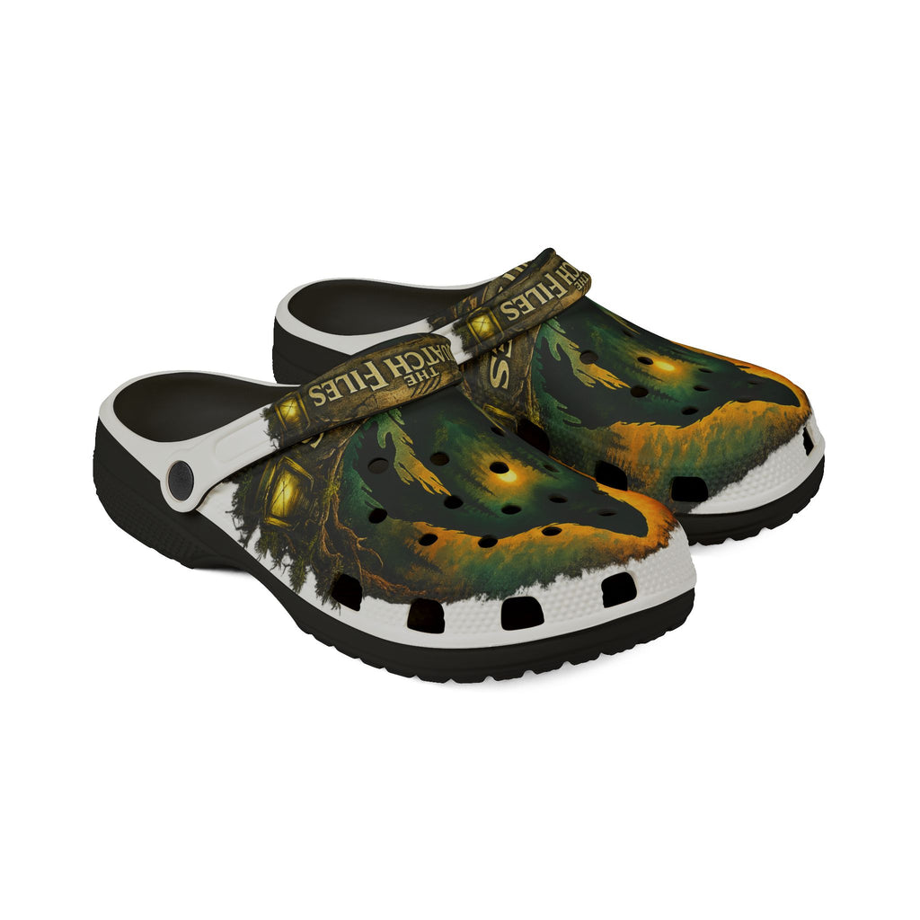 Sasquatch Files Graphic EVA Clogs