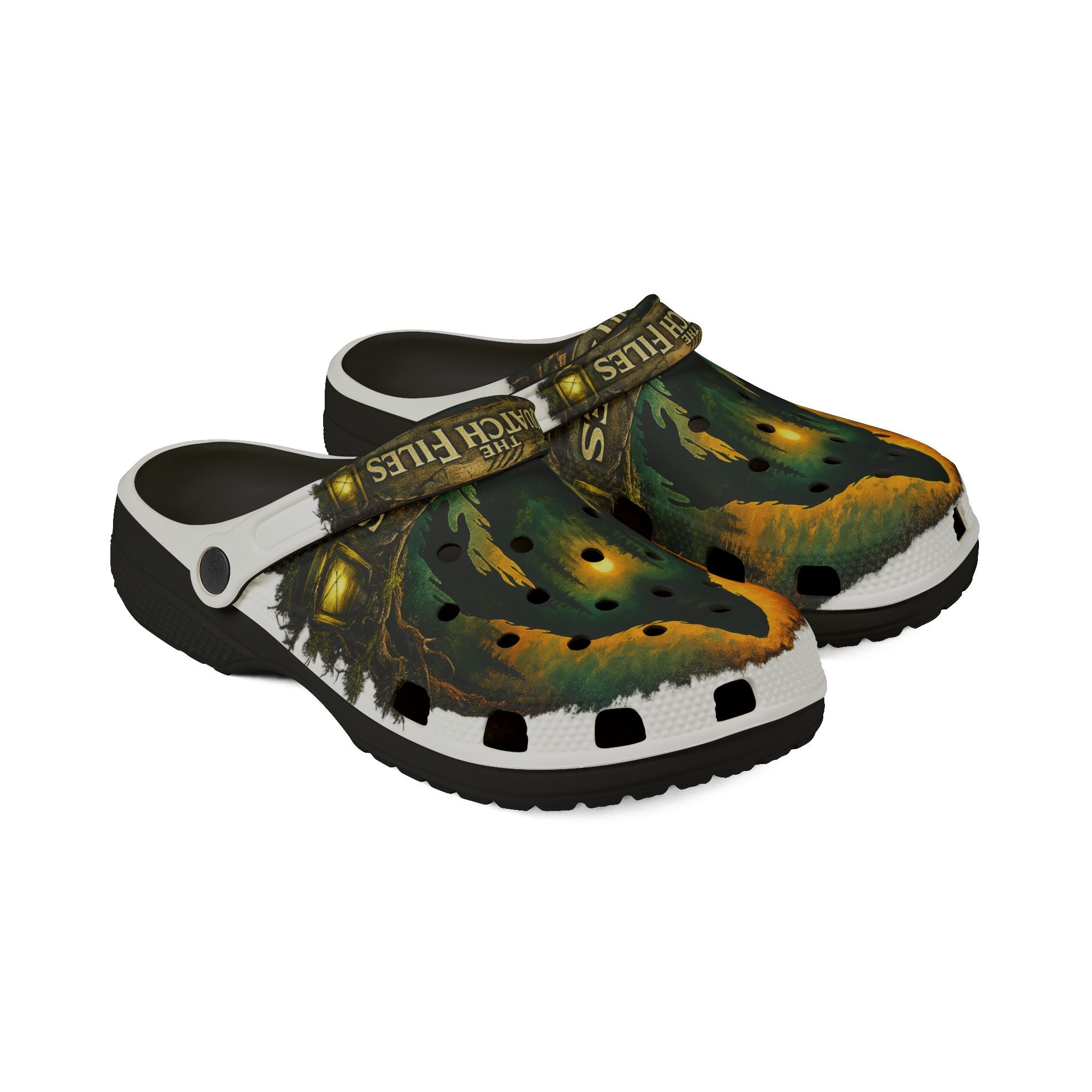 Sasquatch Files Graphic EVA Clogs