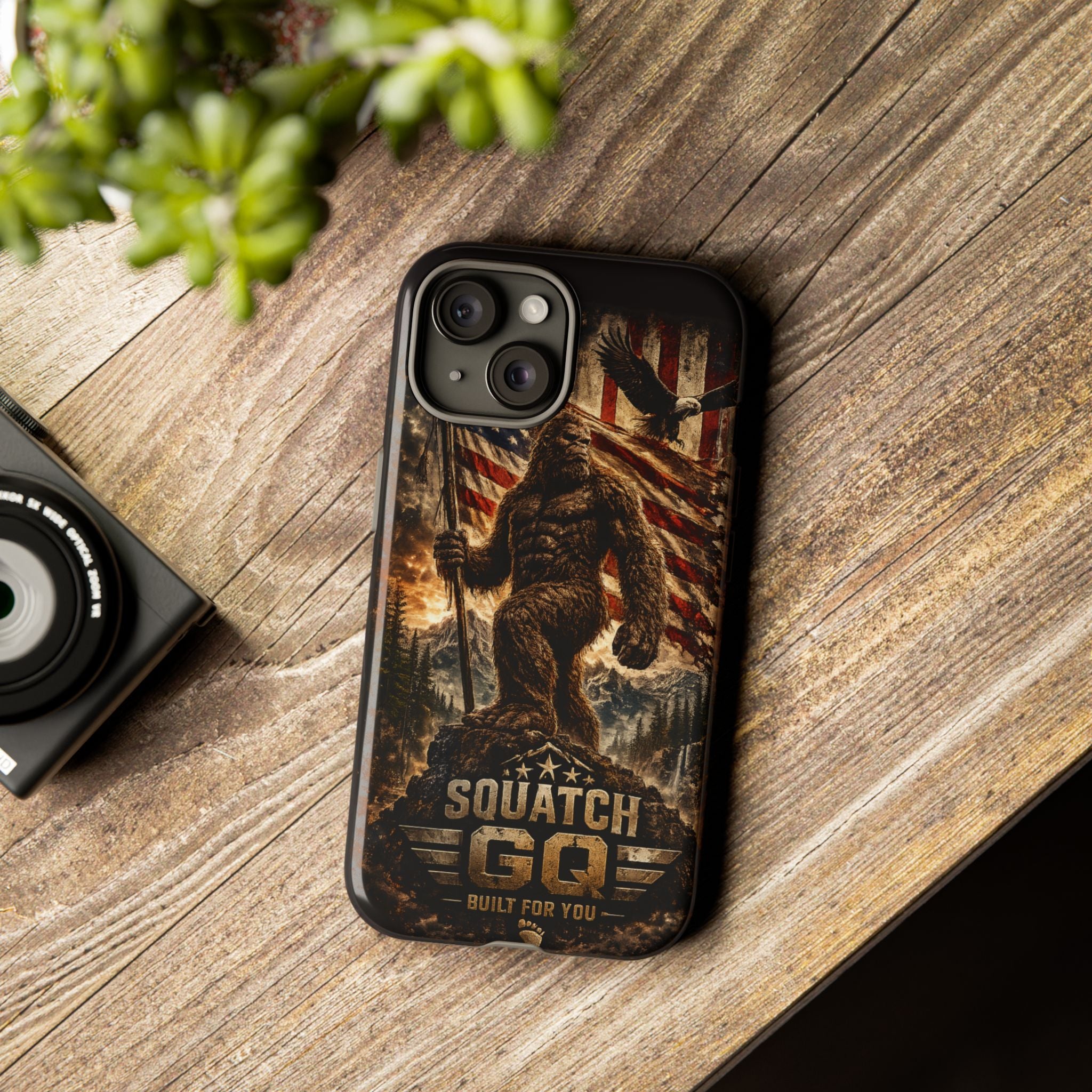 Squatch GQ Phone Case — American Bigfoot Protective iPhone Cover
