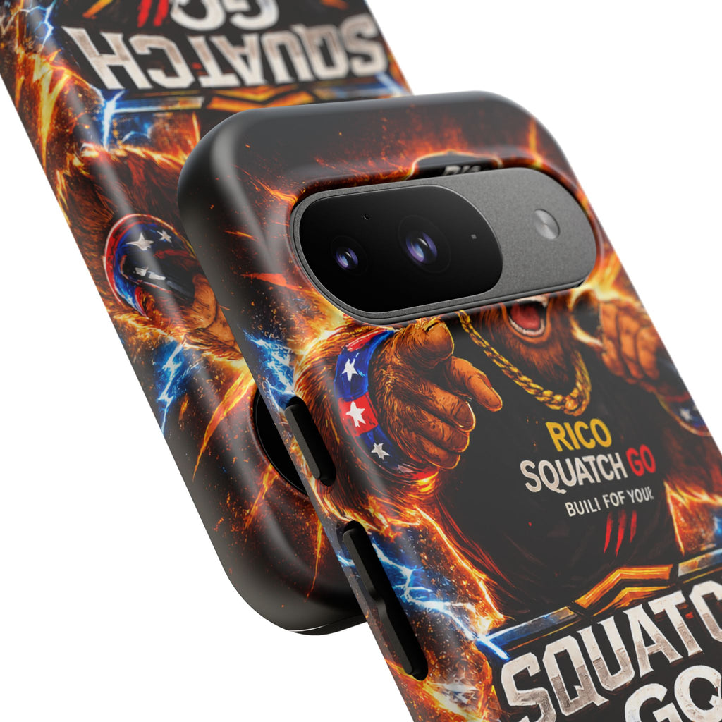 Squatch Go Energy Phone Case — 'Rico Squatch Go' Gamer Energized Tough Case