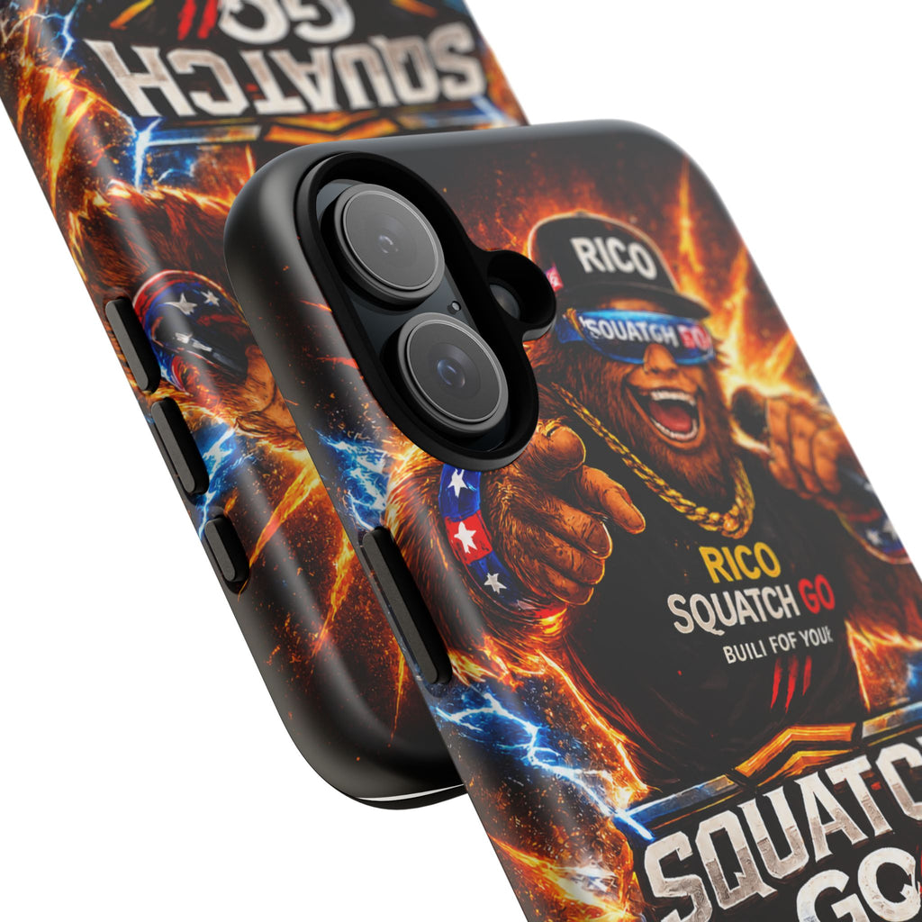Squatch Go Energy Phone Case — 'Rico Squatch Go' Gamer Energized Tough Case