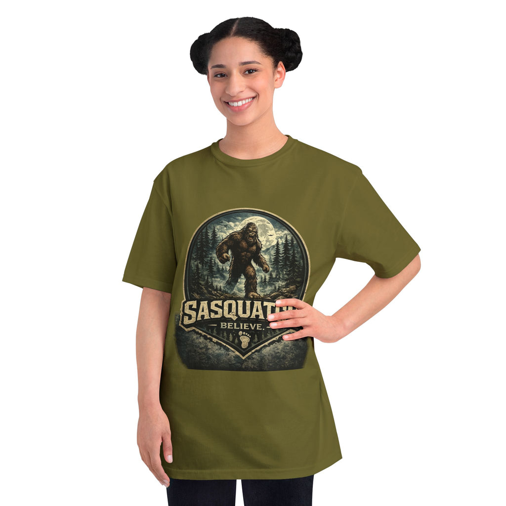 Sasquatch Believe T-Shirt — Vintage Bigfoot Forest Graphic Tee
