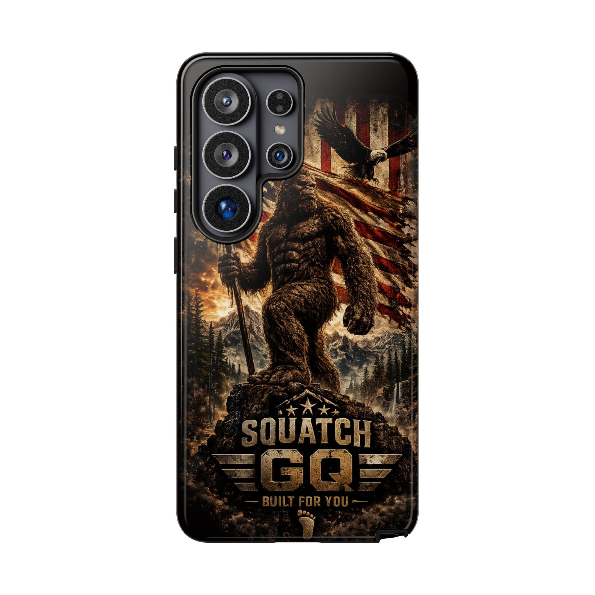Squatch GQ Phone Case — American Bigfoot Protective iPhone Cover