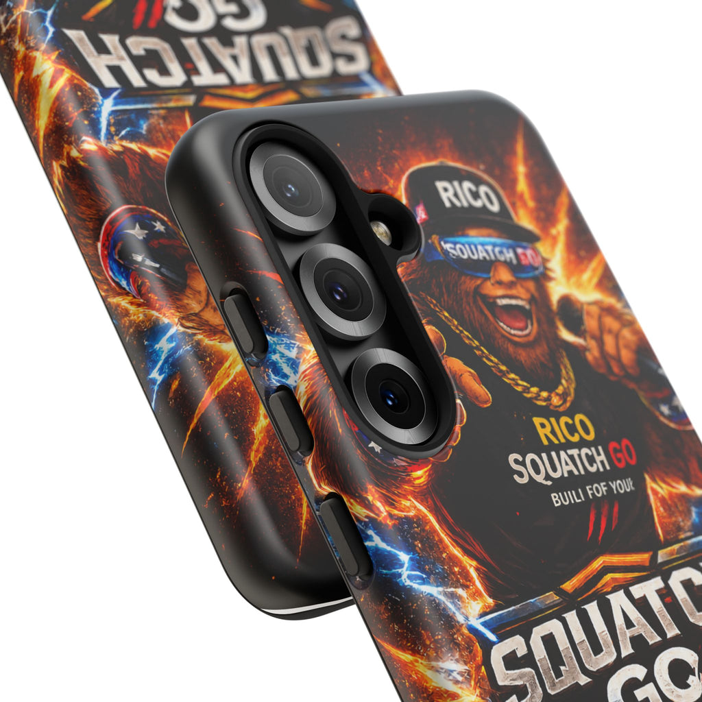 Squatch Go Energy Phone Case — 'Rico Squatch Go' Gamer Energized Tough Case