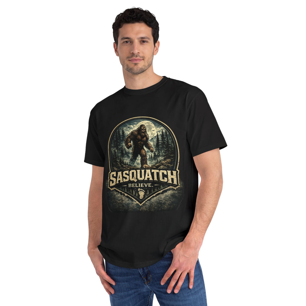 Sasquatch Believe T-Shirt — Vintage Bigfoot Forest Graphic Tee