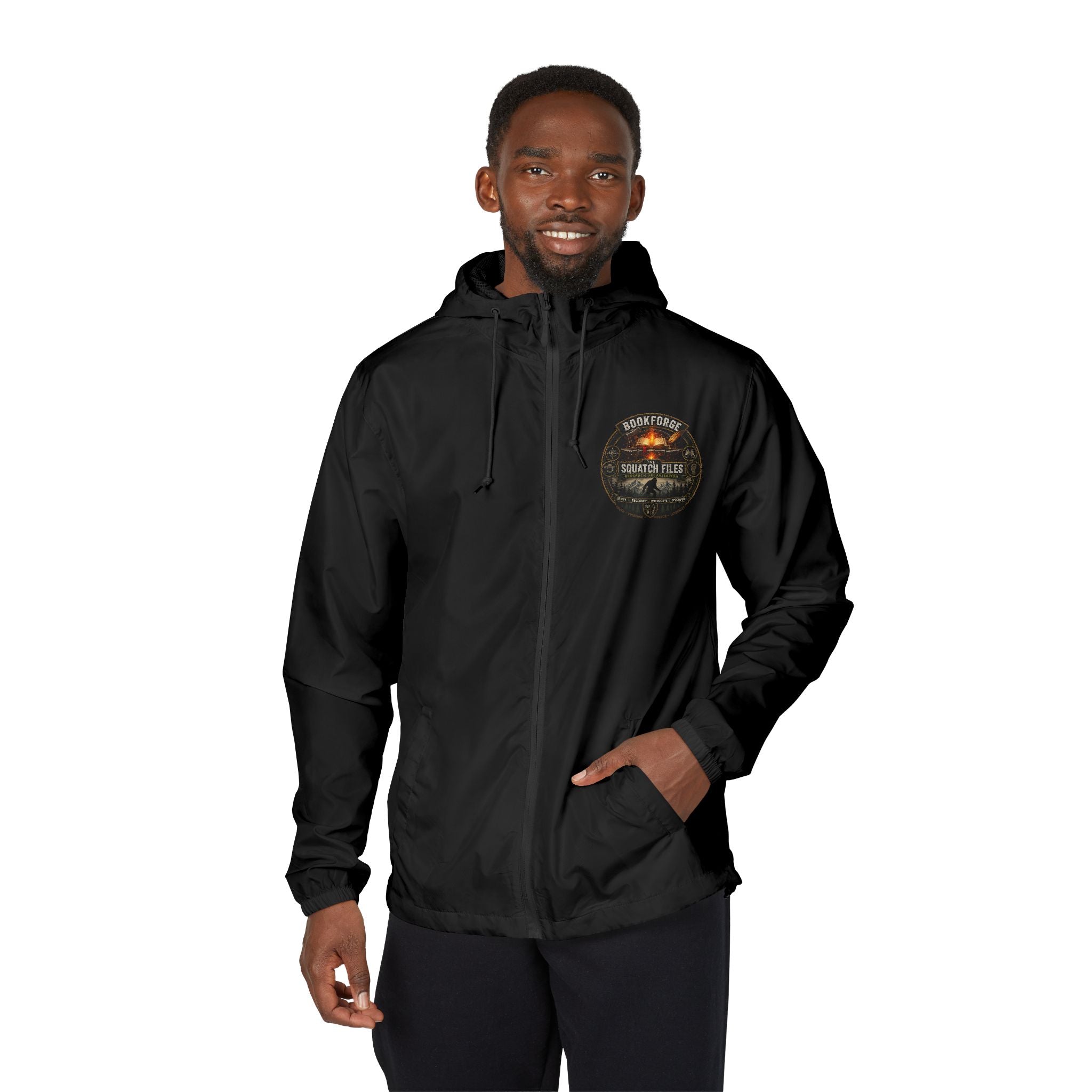 Unisex Full-Zip Windbreaker Jacket