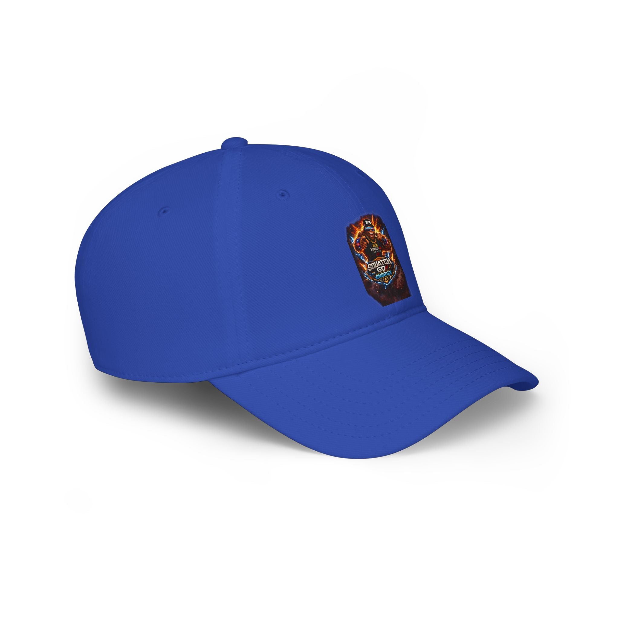 Dragon Skull Gaming Cap — Low Profile Baseball Hat with Fiery Graphic