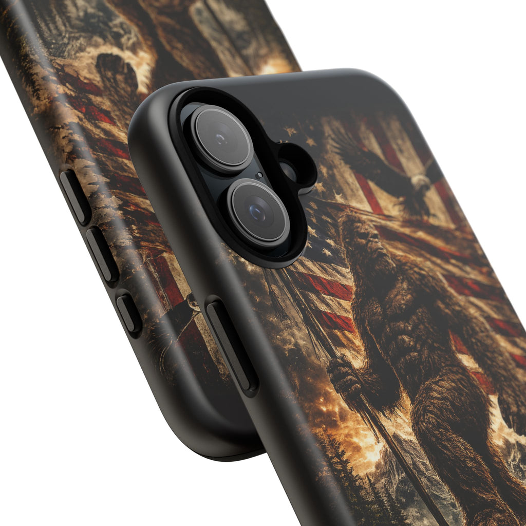 Squatch GQ Phone Case — American Bigfoot Protective iPhone Cover