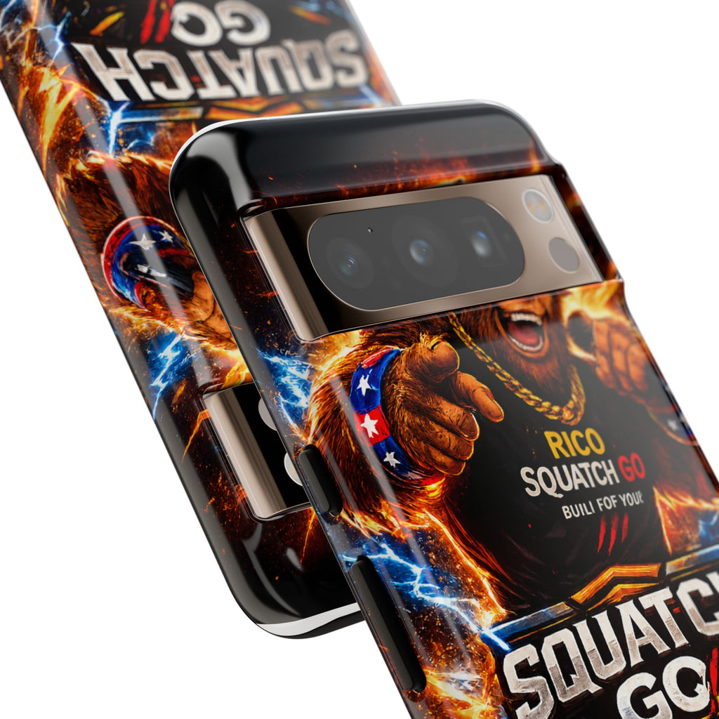 Squatch Go Energy Phone Case — 'Rico Squatch Go' Gamer Energized Tough Case
