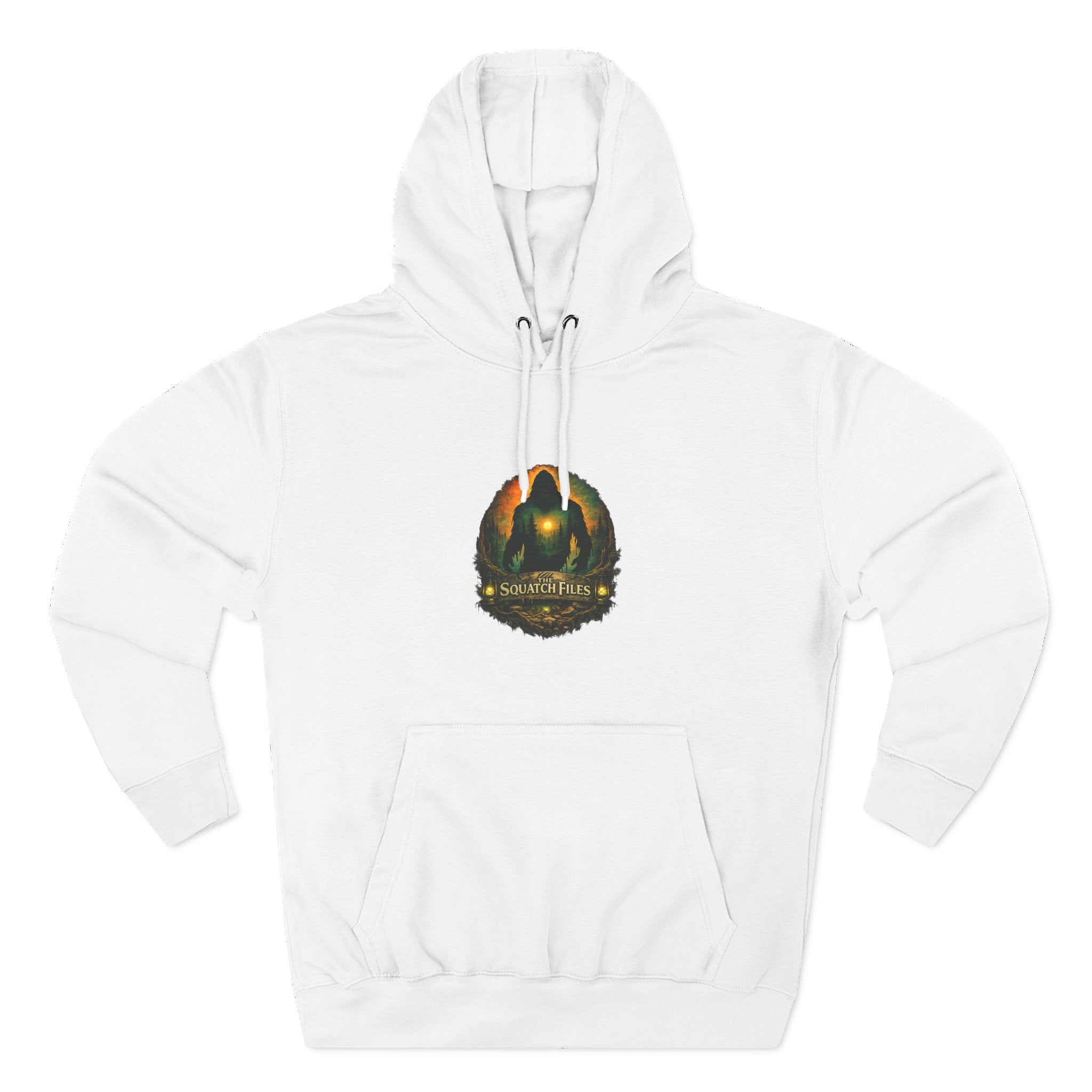 Squatch Go Energy Hoodie — Bigfoot Graphic Fleece Pullover (Made by Nature, Built by Science)