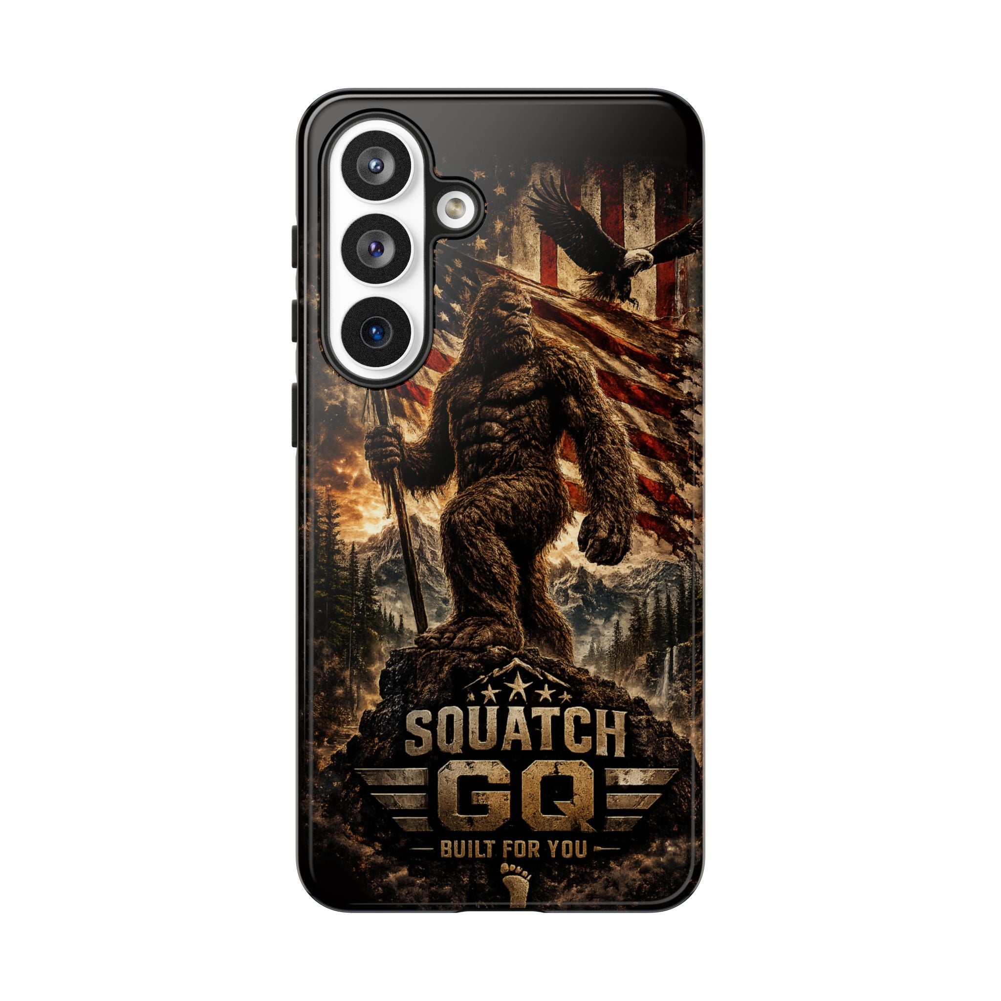Squatch GQ Phone Case — American Bigfoot Protective iPhone Cover