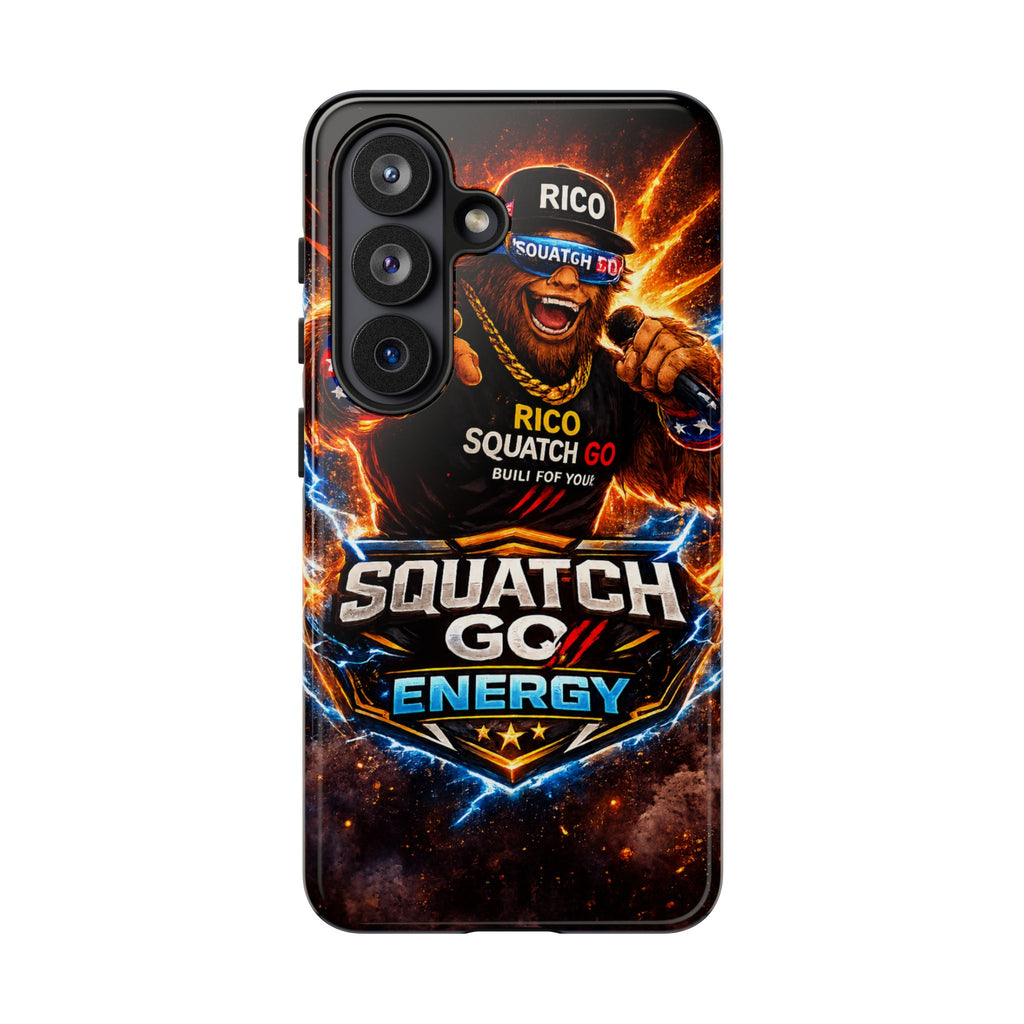 Squatch Go Energy Phone Case — 'Rico Squatch Go' Gamer Energized Tough Case