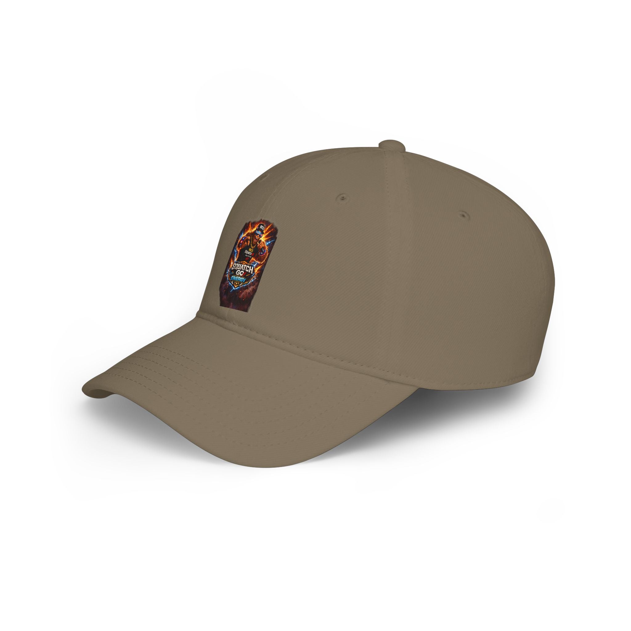 Dragon Skull Gaming Cap — Low Profile Baseball Hat with Fiery Graphic