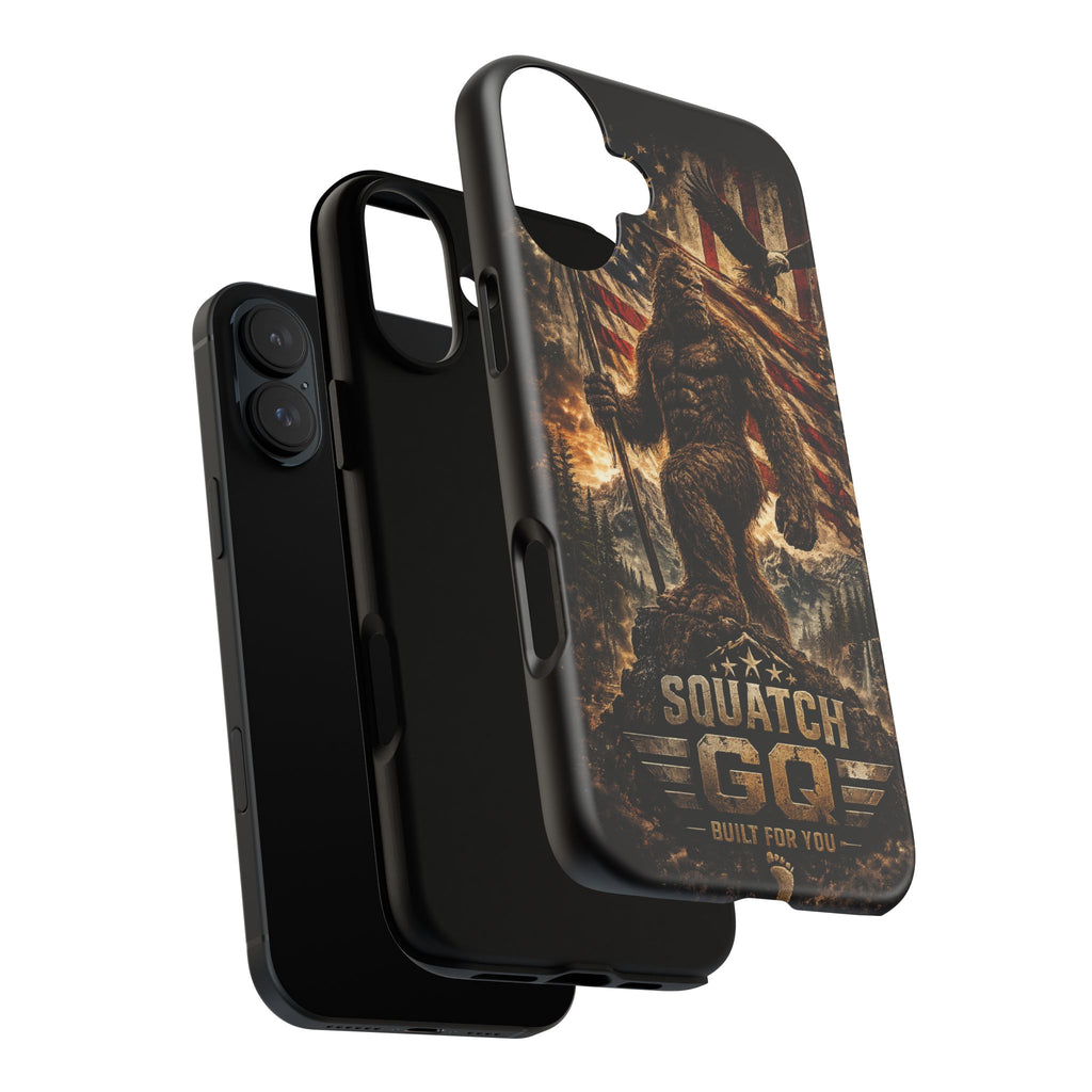 Squatch GQ Phone Case — American Bigfoot Protective iPhone Cover