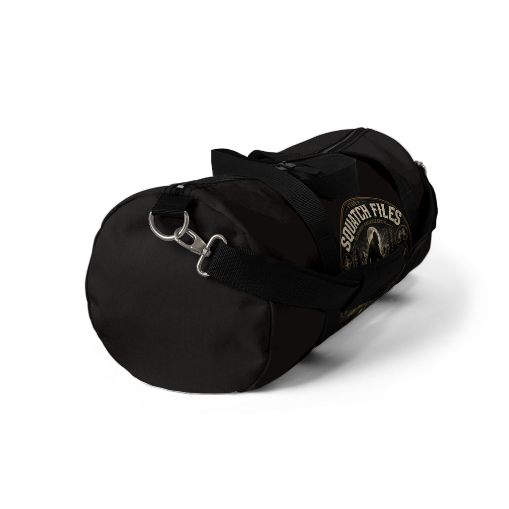Squatch Files Duffel Bag — Bigfoot Camping & Gym Travel Gear