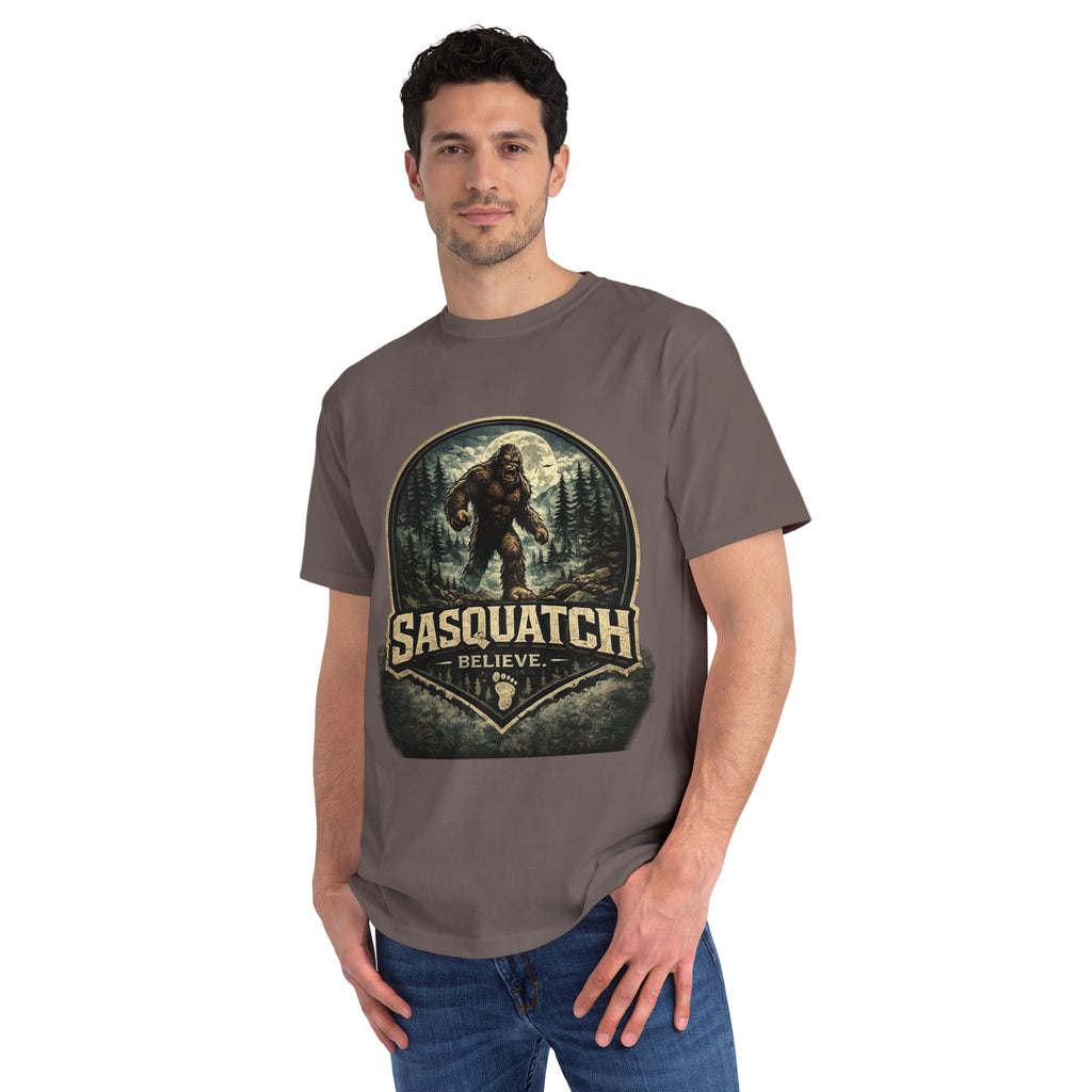Sasquatch Believe T-Shirt — Vintage Bigfoot Forest Graphic Tee