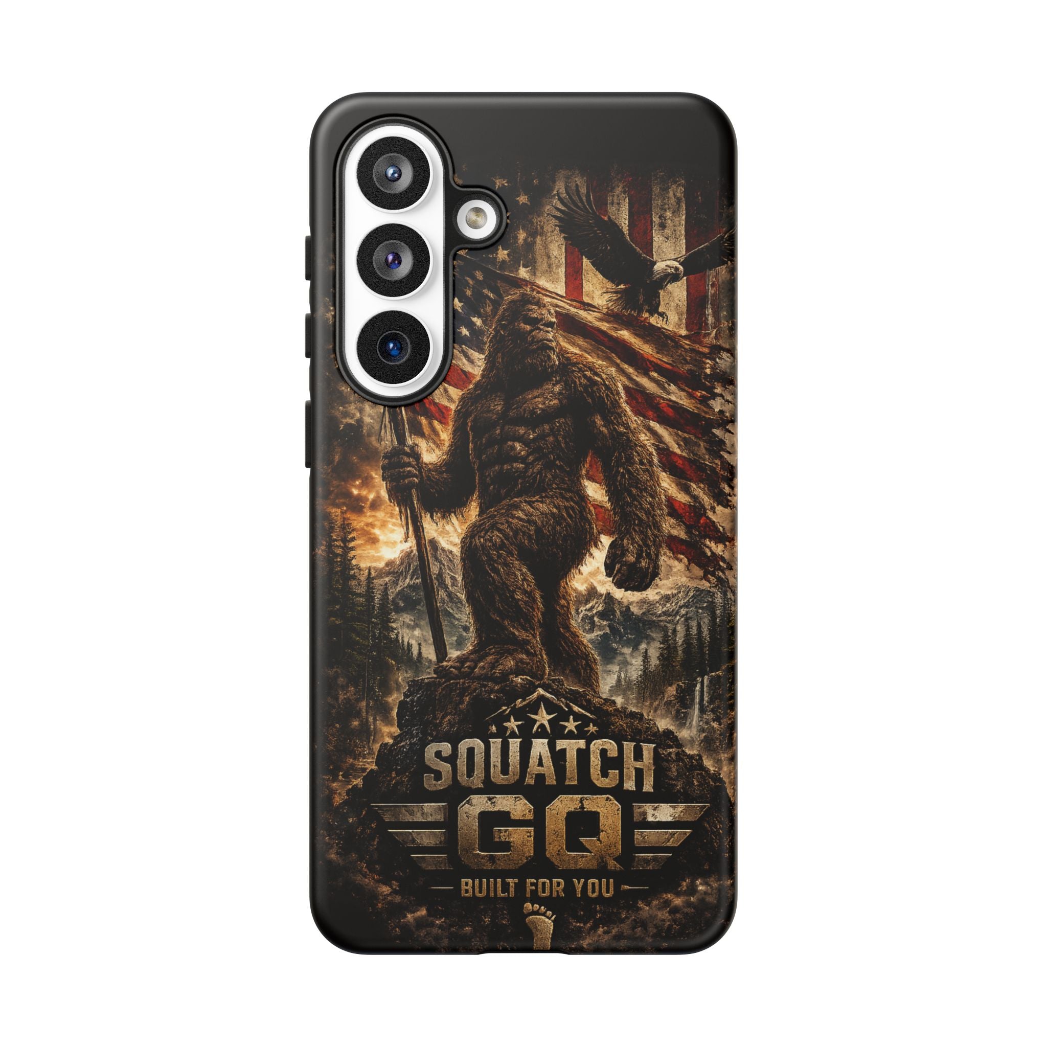 Squatch GQ Phone Case — American Bigfoot Protective iPhone Cover