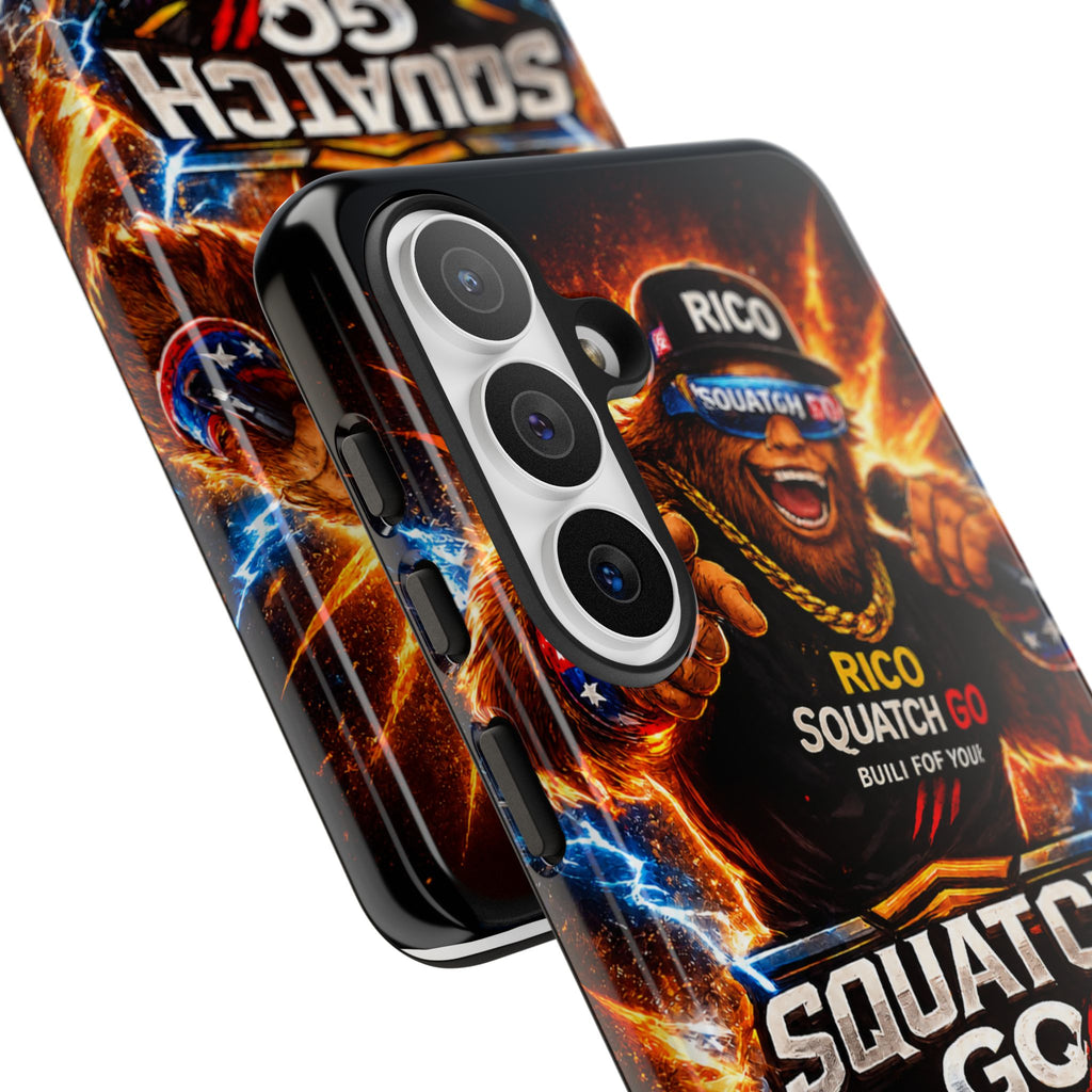 Squatch Go Energy Phone Case — 'Rico Squatch Go' Gamer Energized Tough Case