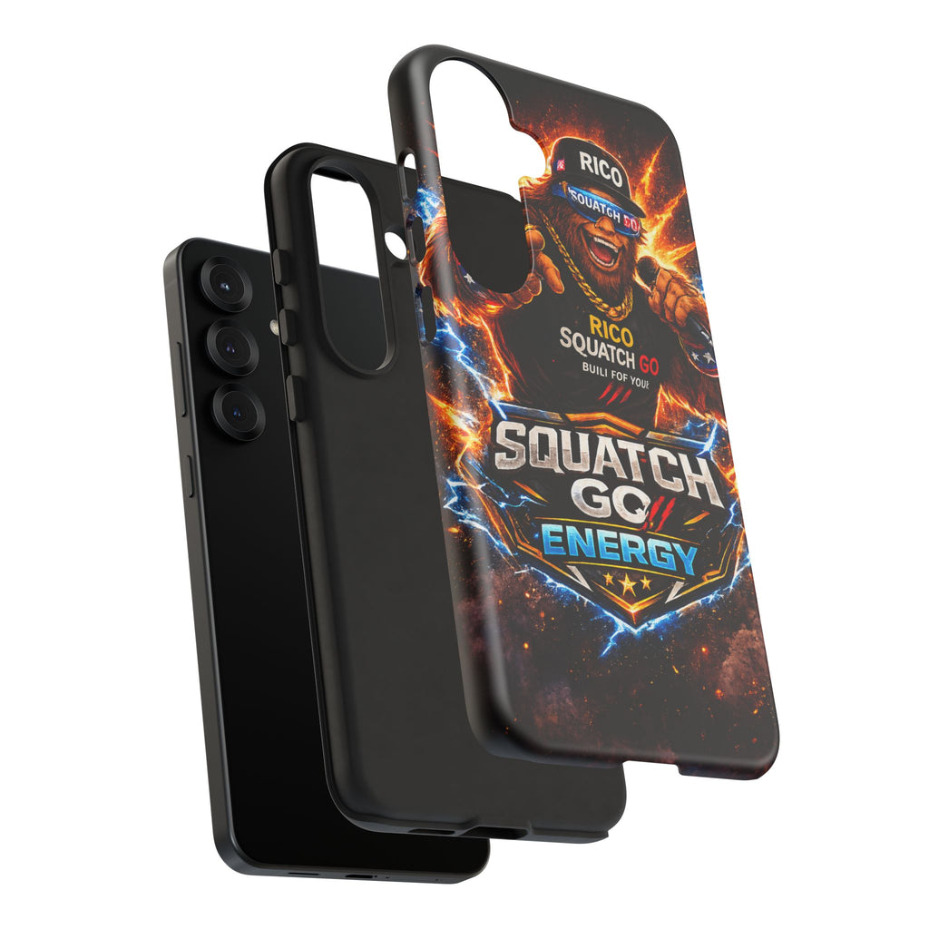Squatch Go Energy Phone Case — 'Rico Squatch Go' Gamer Energized Tough Case