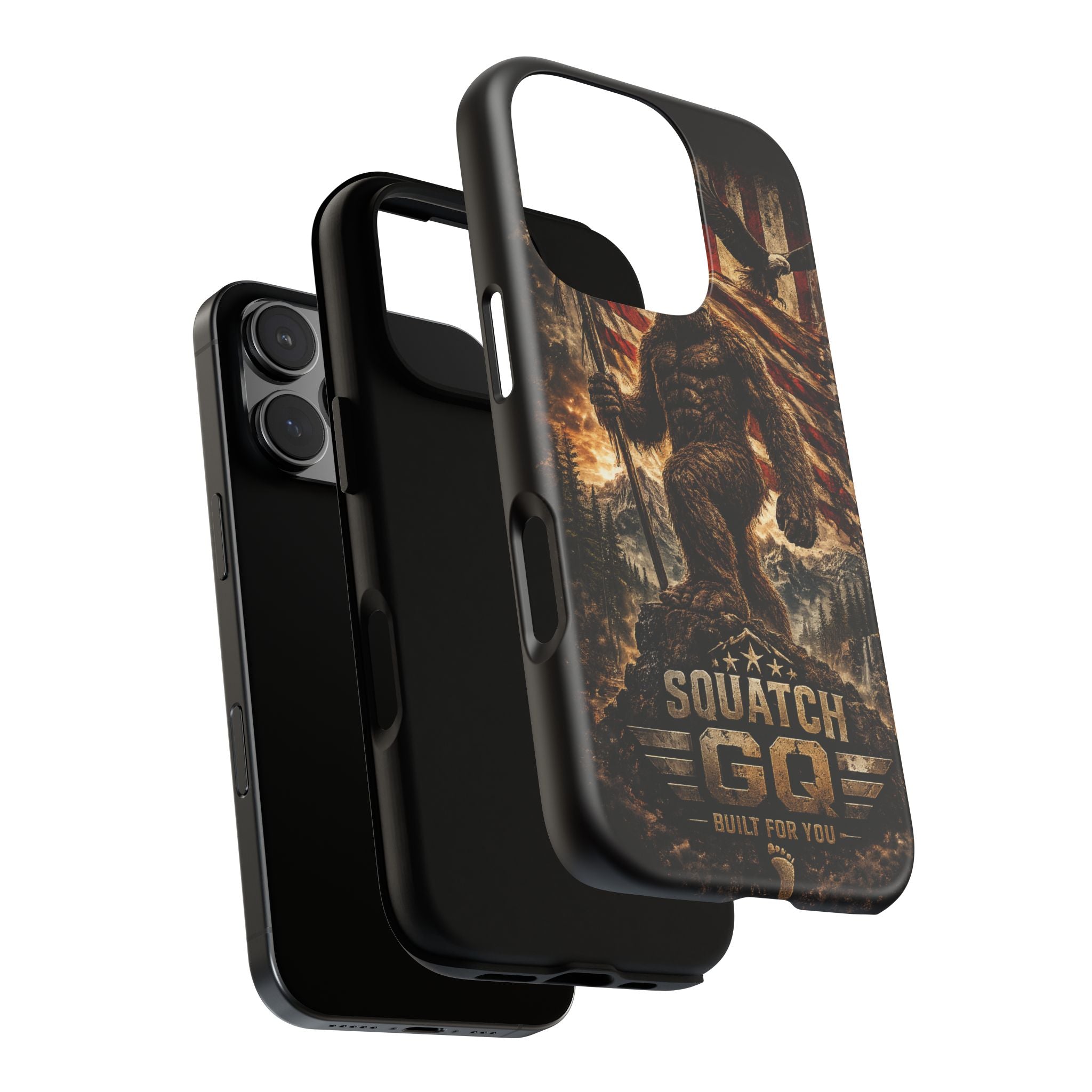 Squatch GQ Phone Case — American Bigfoot Protective iPhone Cover