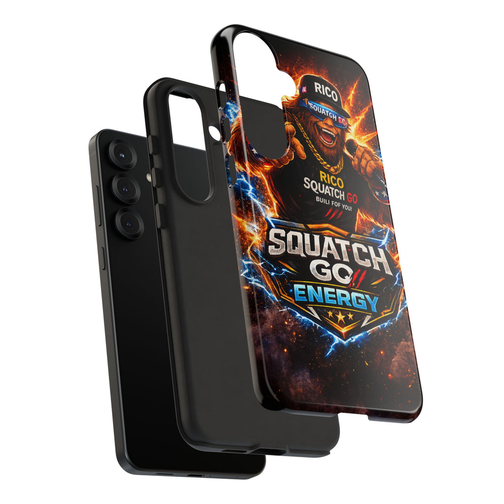 Squatch Go Energy Phone Case — 'Rico Squatch Go' Gamer Energized Tough Case