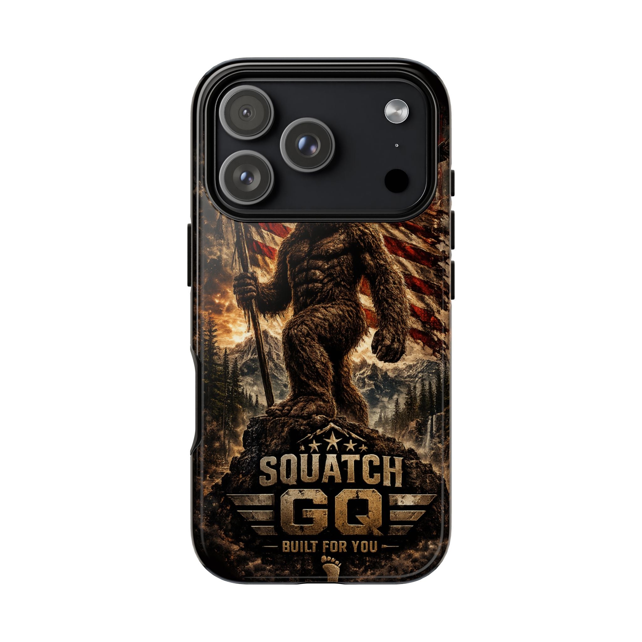 Squatch GQ Phone Case — American Bigfoot Protective iPhone Cover
