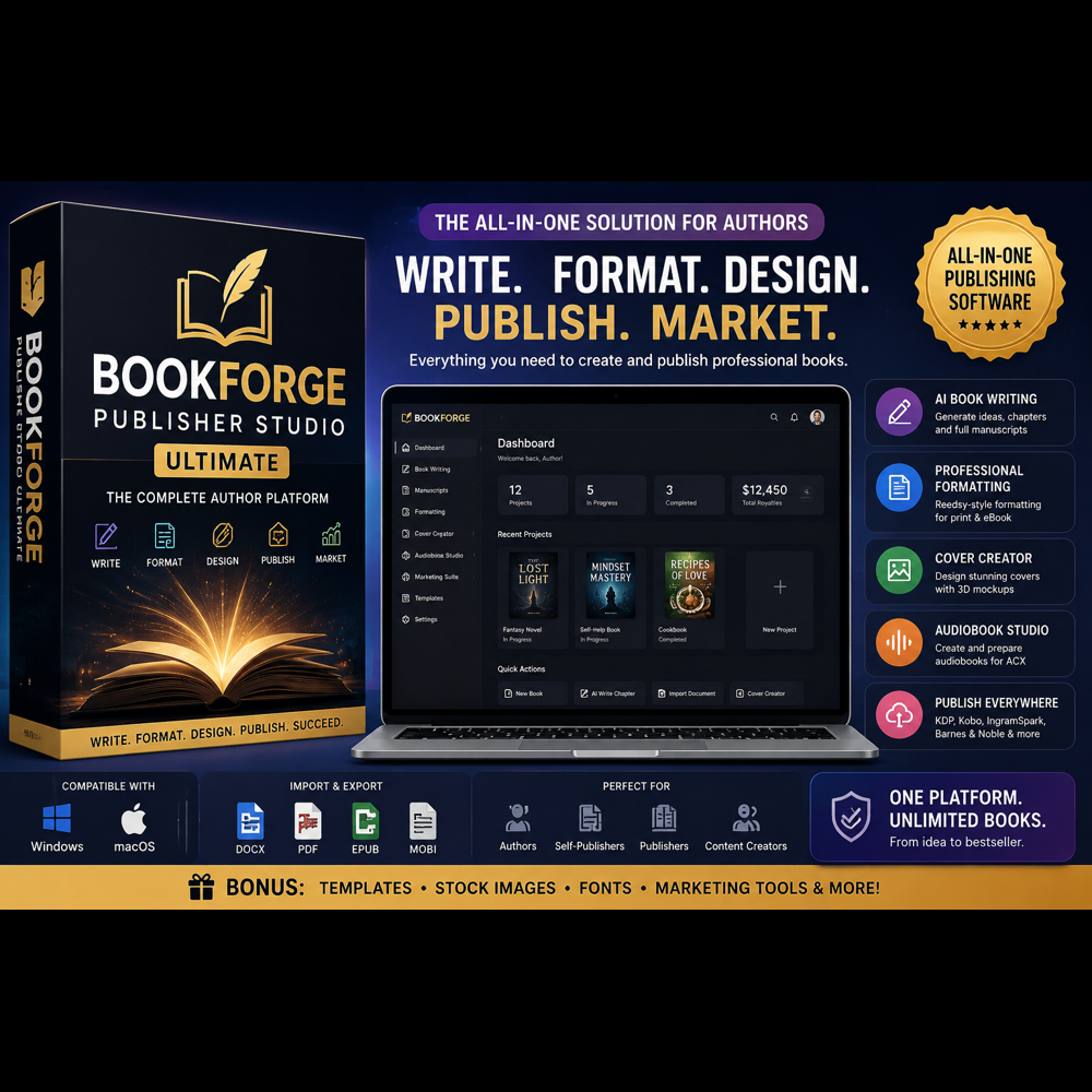 BookForge Complete Author Publishing System