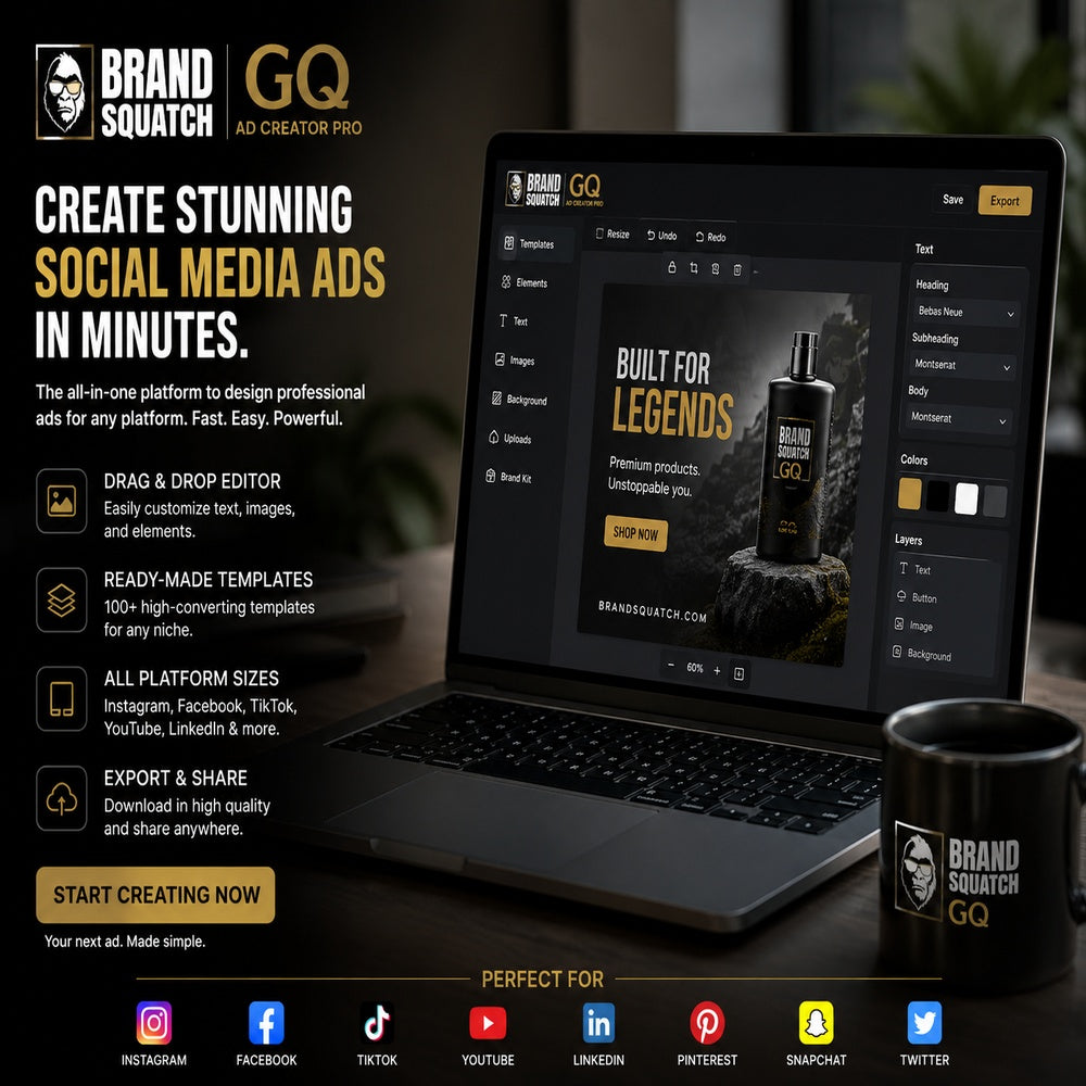 SQUATCH GQ AD CREATOR PRO